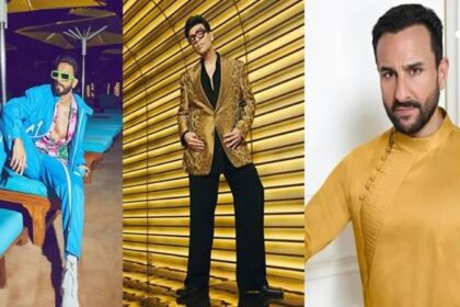 Bollywood's fashionable male set