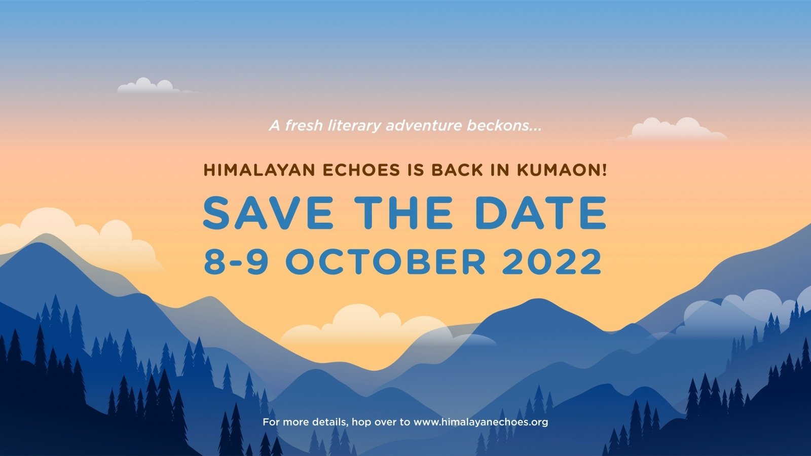The Himalayan Echoes Literature Festival on October 8-9