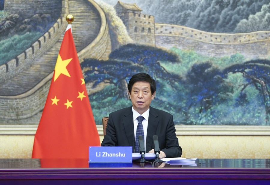 Li Zhanshu, chairman of the National People's Congress (NPC)