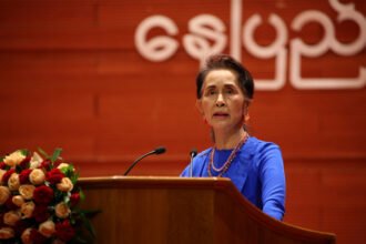 Myanmar's former State Counsellor Aung San Suu Kyi