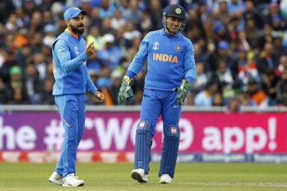 Virat Kohli and MS Dhoni