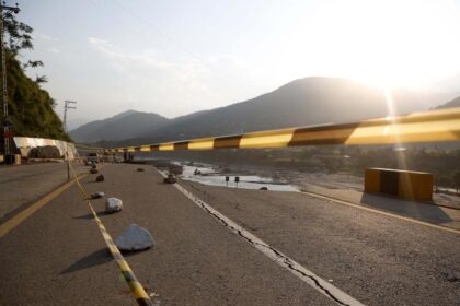 damaged road