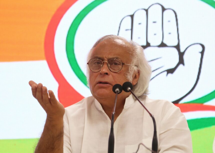 Congress Party leader Jairam Ramesh