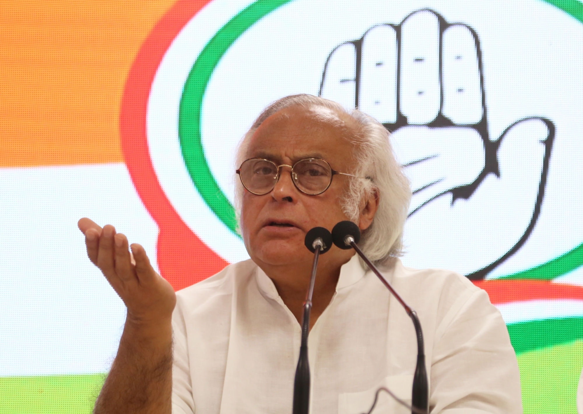 Congress Party leader Jairam Ramesh