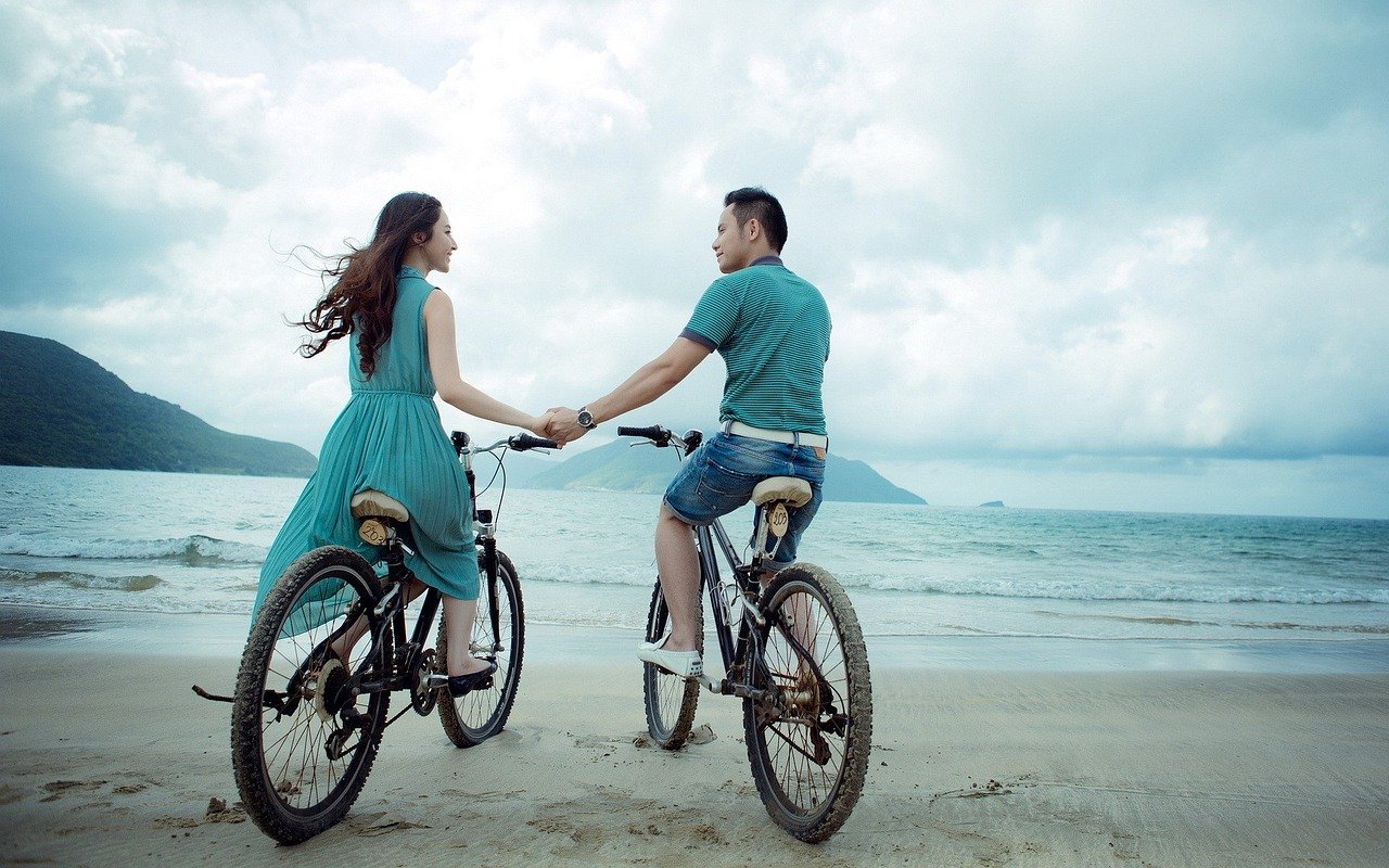 Couple on beach