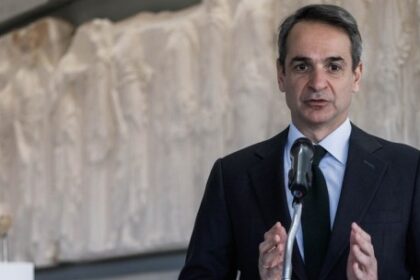 Greek Prime Minister Kyriakos Mitsotakis