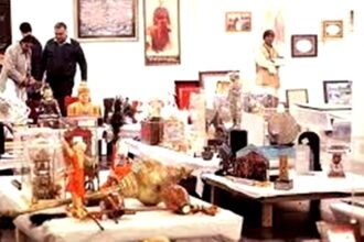 Lucknow CA collects several gifts presented to PM Modi