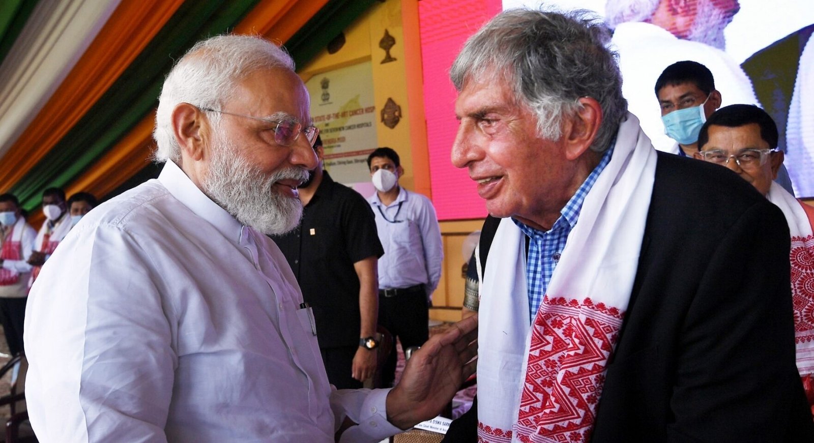 Ratan Tata with PM Modi