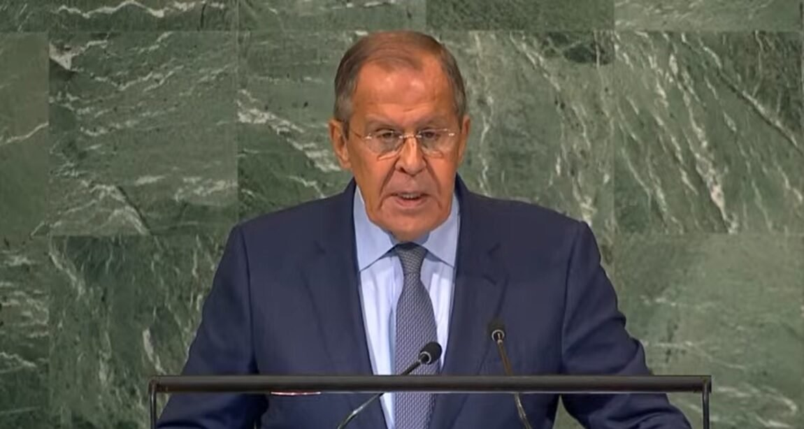 Russia's Foreign Minister Sergey Lavrov