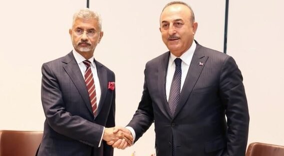 S. Jaishankar met Turkey's Foreign Minister Mevlut Cavusoglu
