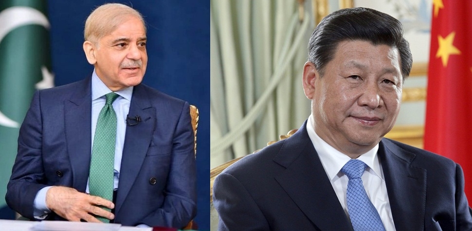 Shehbaz Sharif and Xi Jinping