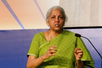 Union Finance Minister Nirmala Sitharaman