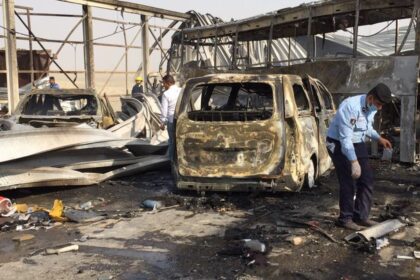 2 Kurdish officers killed in IS bomb blast in Iraq