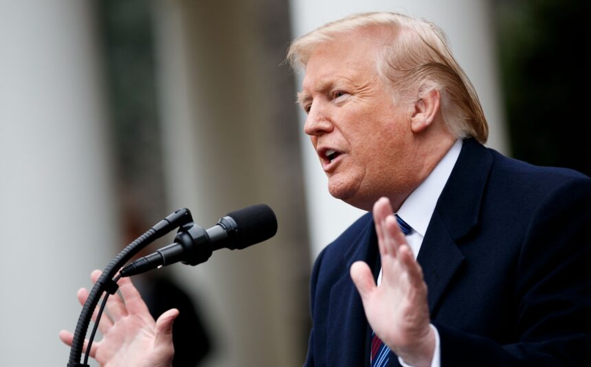 Former US President Donald Trump