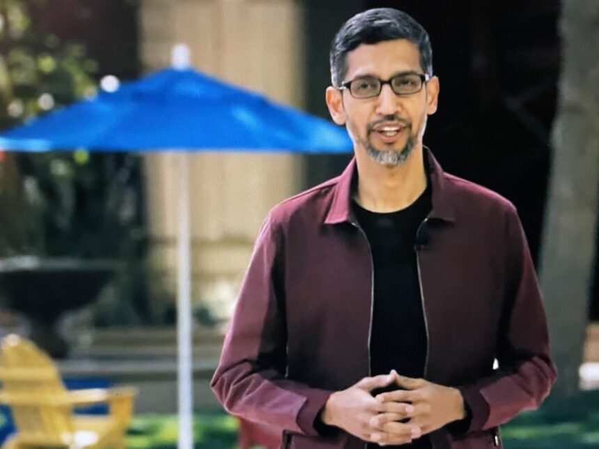 Alphabet and Google CEO Sundar Pichai