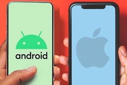 Android and iPhones smartphones