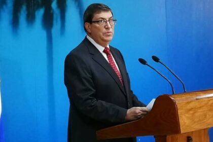 Cuban foreign minister Bruno Rodriguez