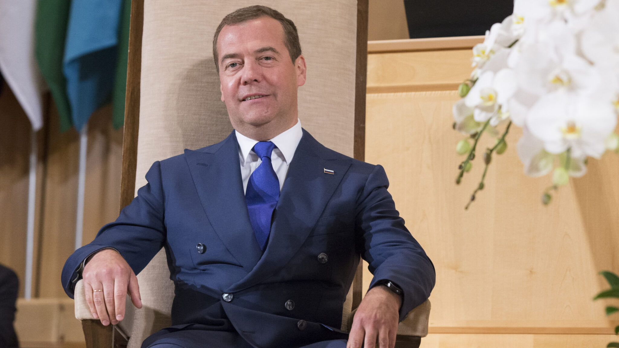 Former Russian President Dmitry Medvedev
