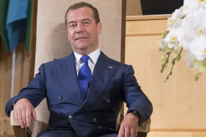 Former Russian President Dmitry Medvedev