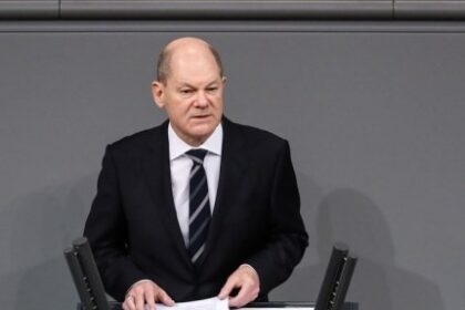 German Chancellor Olaf Scholz