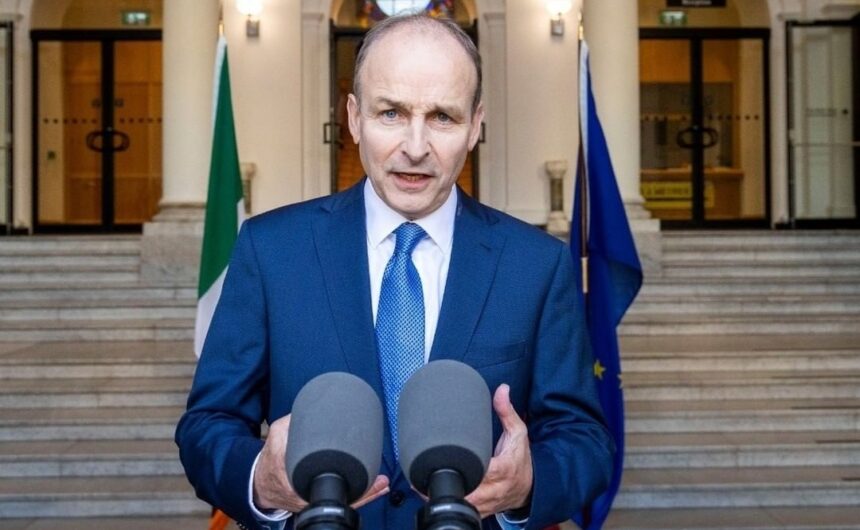 Irish Prime Minister Micheal Martin