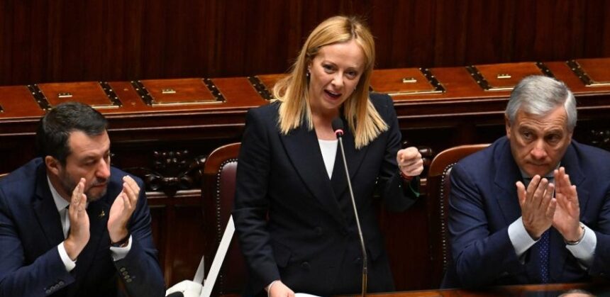 Italian Prime Minister Giorgia Meloni