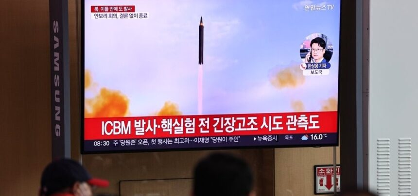 North Korean missile launch