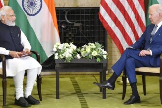 PM Modi in a bilateral meeting with US President Joe Biden