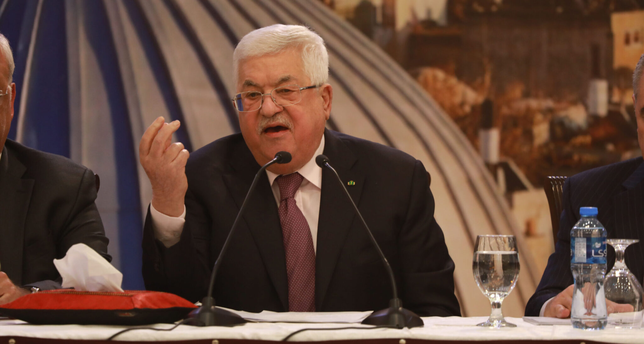 Palestinian President Mahmoud Abbas
