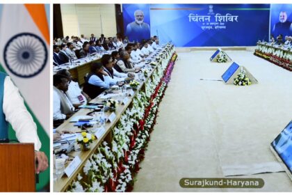 Prime Minister Narendra Modi addresses the 'Chintan Shivir'