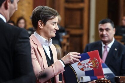 Serbian Prime Minister Ana Brnabic
