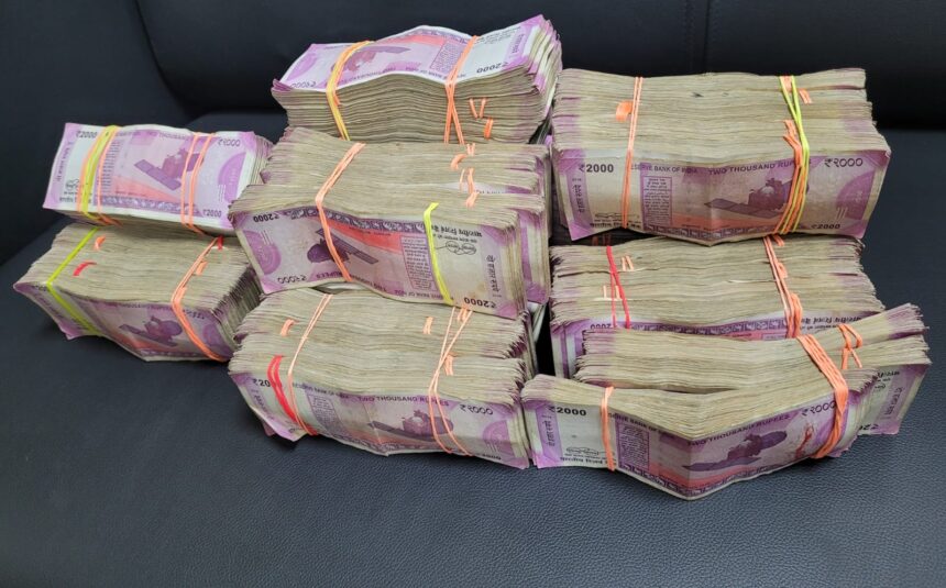 The Enforcement Directorate (ED) has seized Rs one Crore from the house of a businessman in Delhi in Delhi's Excise Policy Scam