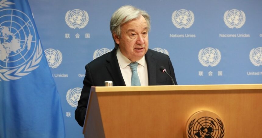 UN Secretary-General Antonio Guterres