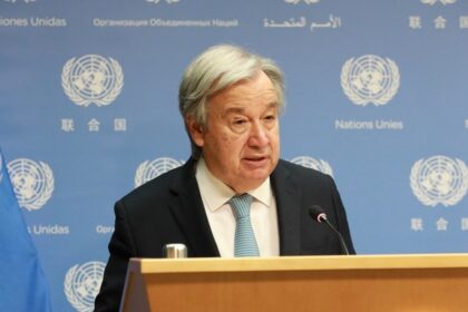 UN Secretary-General Antonio Guterres