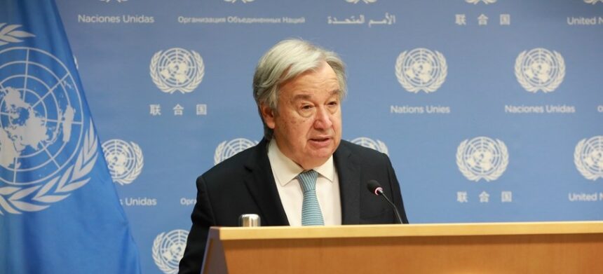 UN Secretary-General Antonio Guterres