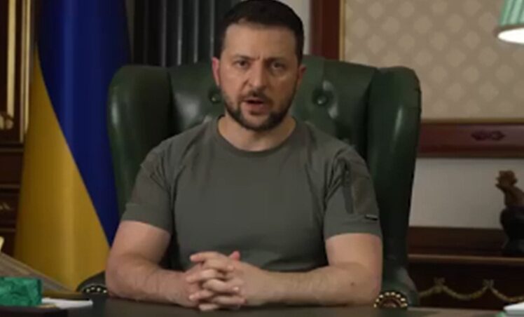 Ukrainian President Volodymyr Zelensky