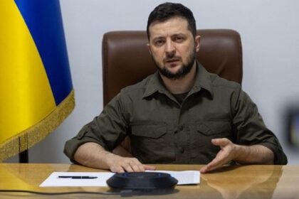 Ukrainian President Volodymyr Zelensky