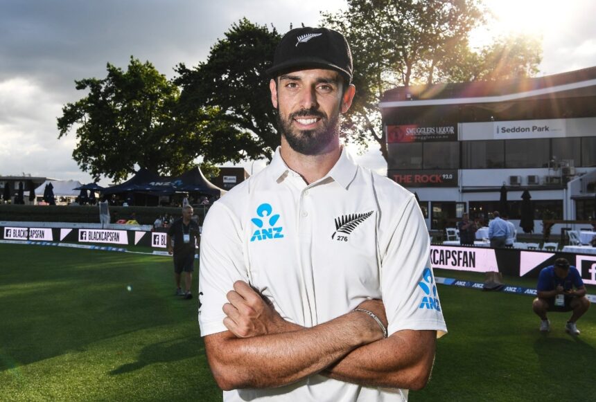 New Zealand batter Daryl Mitchel
