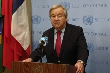 United Nations Secretary-General Antonio Guterres
