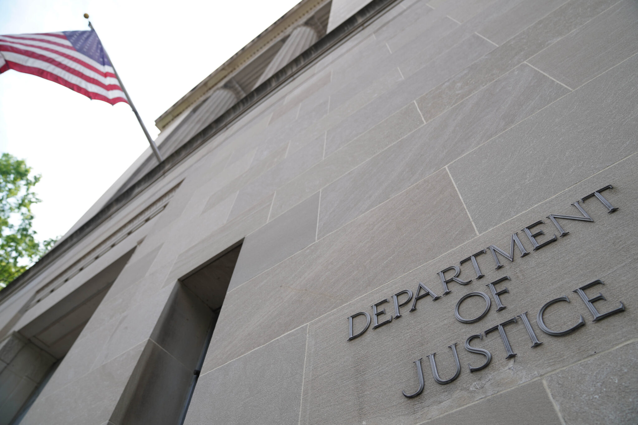 U.S. Department of Justice headquarters building in Washington D.C