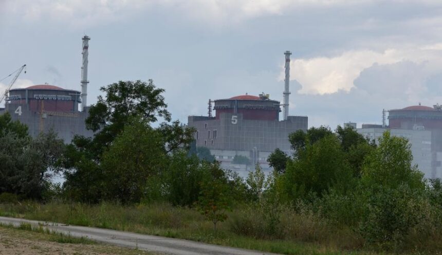 Zaporizhzhia nuclear power plant in Ukraine
