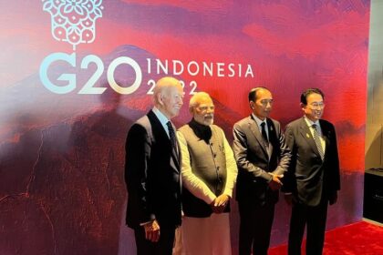 PM Modi interacts with world leaders at Bali G20 summit