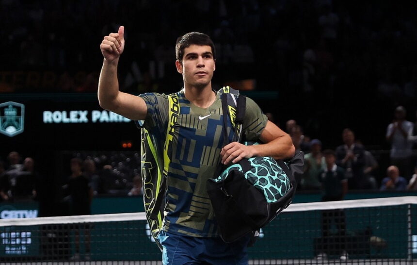Alcaraz withdraws from ATP Finals, ends season due to injury