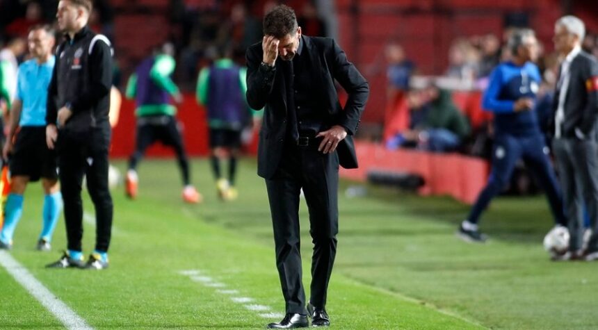 Atletico Madrid lose to Mallorca