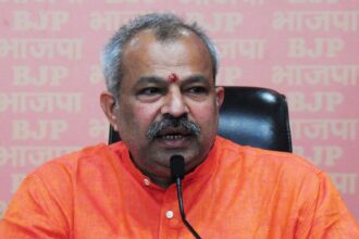 Delhi BJP president Adesh Gupta