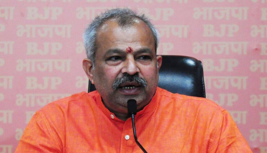 Delhi BJP president Adesh Gupta