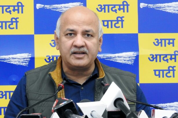 Deputy Chief Minister Manish Sisodia