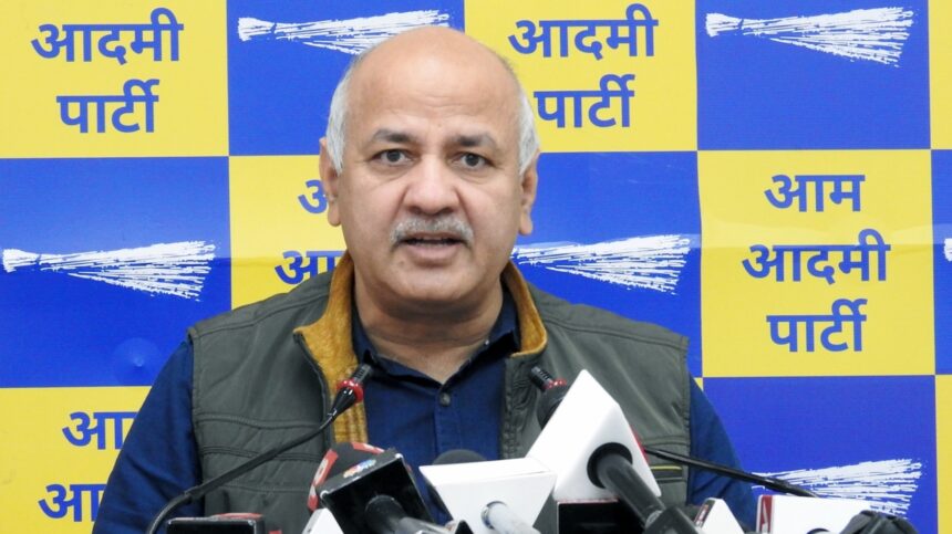 Deputy Chief Minister Manish Sisodia