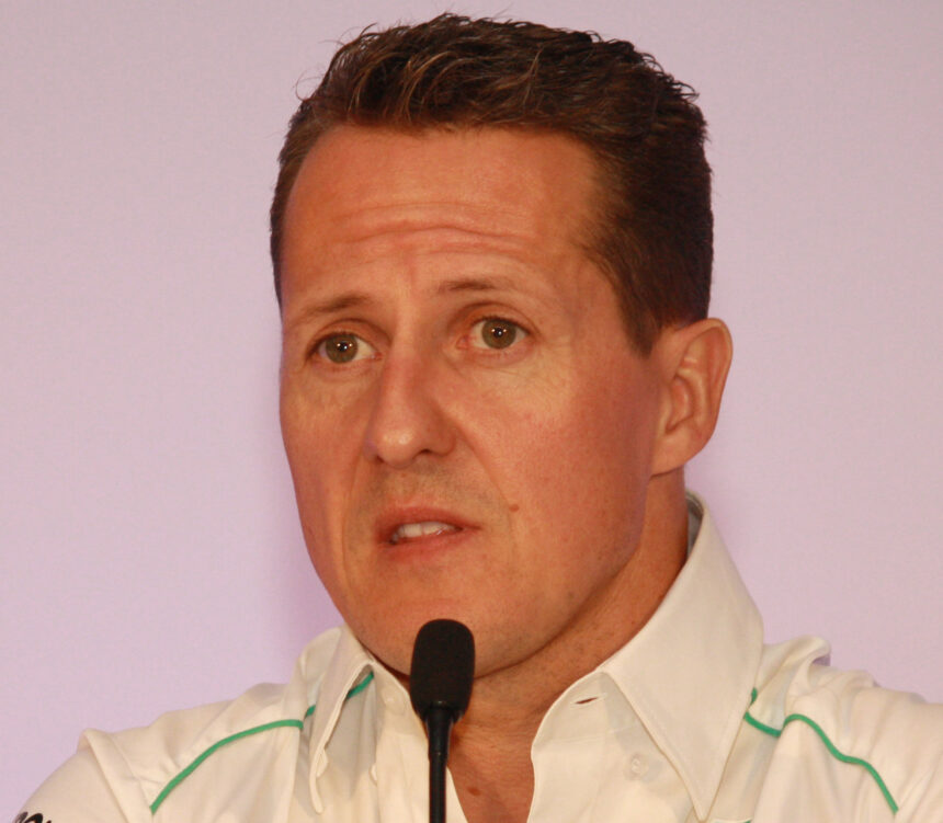 Formula One racing press conference