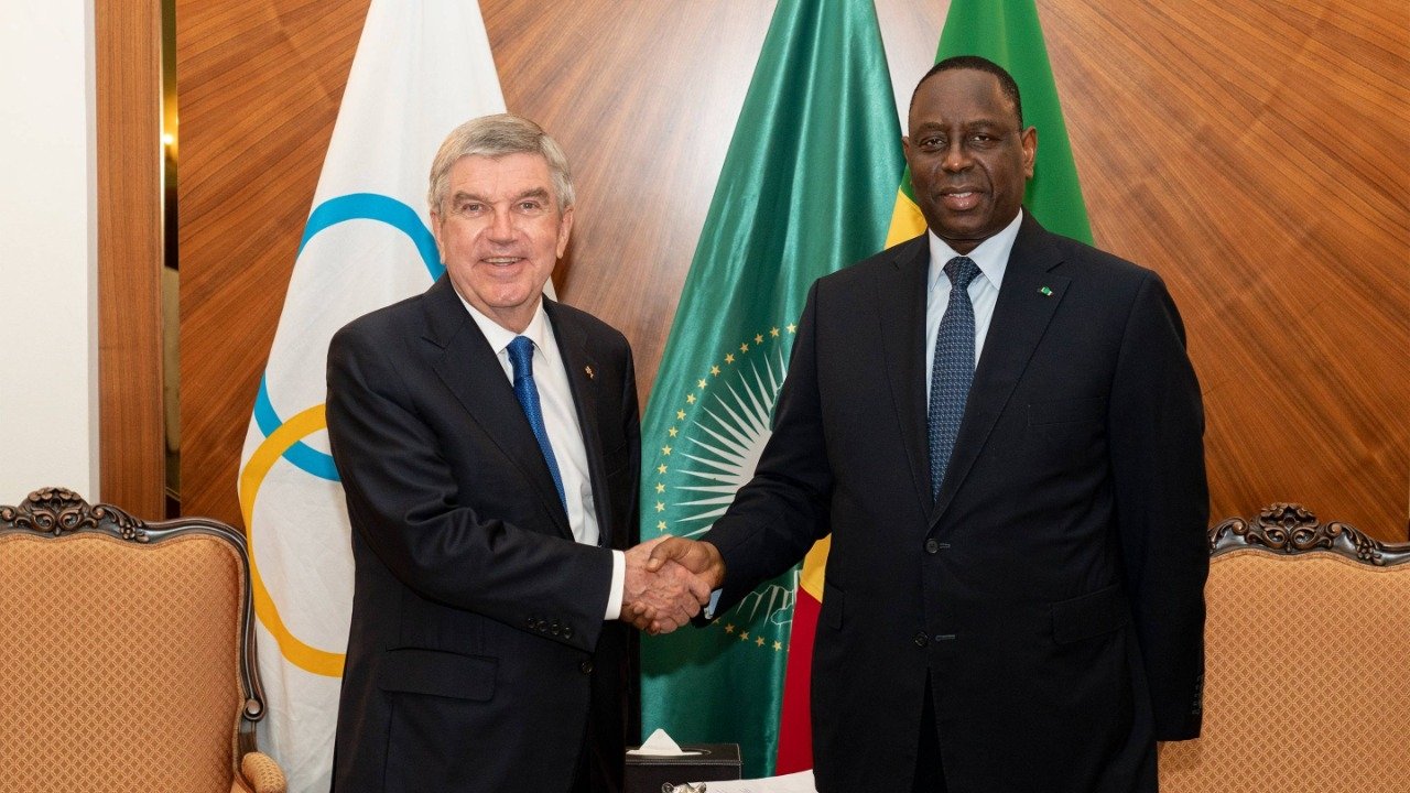 IOC president Bach visits Senegal for Dakar 2026 Youth Olympics